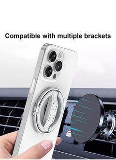 Magsafe Magsafe Magnetic Phone Ring Metal Holder Suitable For Iphone 13/14/15 Ultra-Thin Foldable Holder  - Image 5