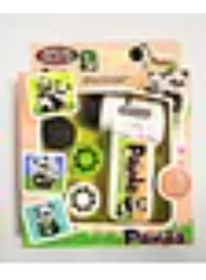 مصباح يدوي ببروجيكتور باندا من تون تويز مع 24 شريحة / نمط حيواني، كشاف إسقاط صغير، لعبة وقت النوم - Image 1