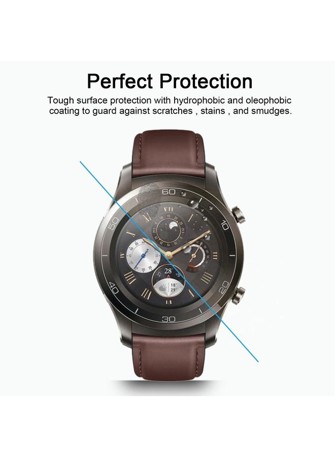 erorex 2 Pcs For Huawei Watch 2 Pro Smart Watch 0.2Mm 9H Surface Hardness 2.15D Explosion-Proof Tempered Glass Screen Film - Image 5