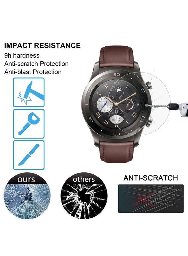 erorex 2 Pcs For Huawei Watch 2 Pro Smart Watch 0.2Mm 9H Surface Hardness 2.15D Explosion-Proof Tempered Glass Screen Film - Image 4