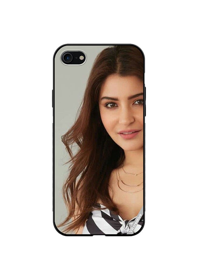 VR CREATIVE Protective Case Cover For Apple iPhone SE (2022) Bollywood Actress Anushka Sharma Design Multicolour - Image 1