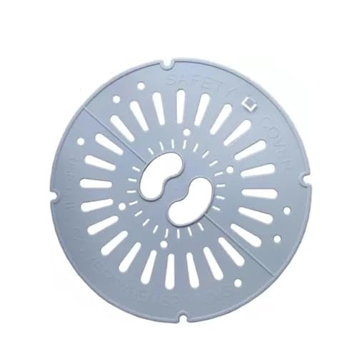 ERZA Washing Machine Dryer Spin Cap/Safety Cover/Lid, Universal Fit For Semi Automatic Washing Machine Replacement Compatible For LG Samsung Whirlpool, Size Diameter 24 cm/9.4 inch - Image 1