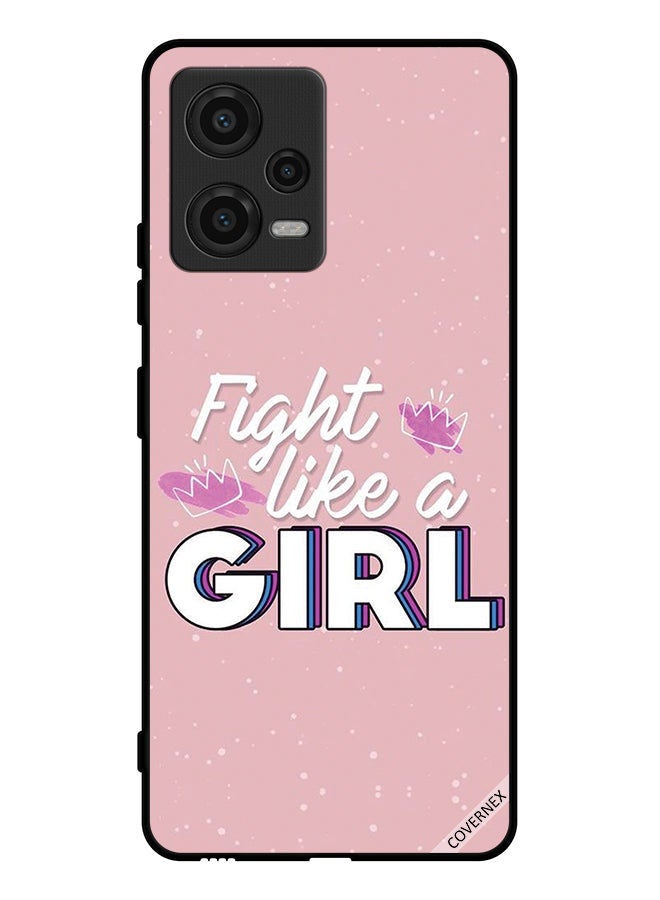Covernex Protective Case Cover For Xiaomi Poco X5 Fight Like A Girl - Image 1