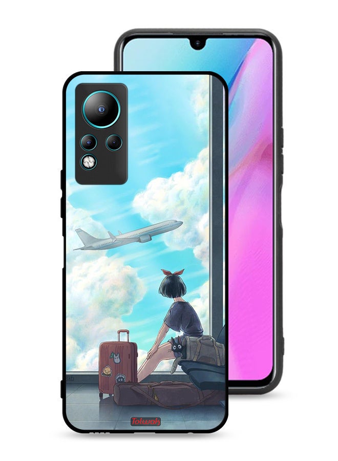 Tolwak Infinix Note 11 Protective Case Cover Travel Art - Image 1