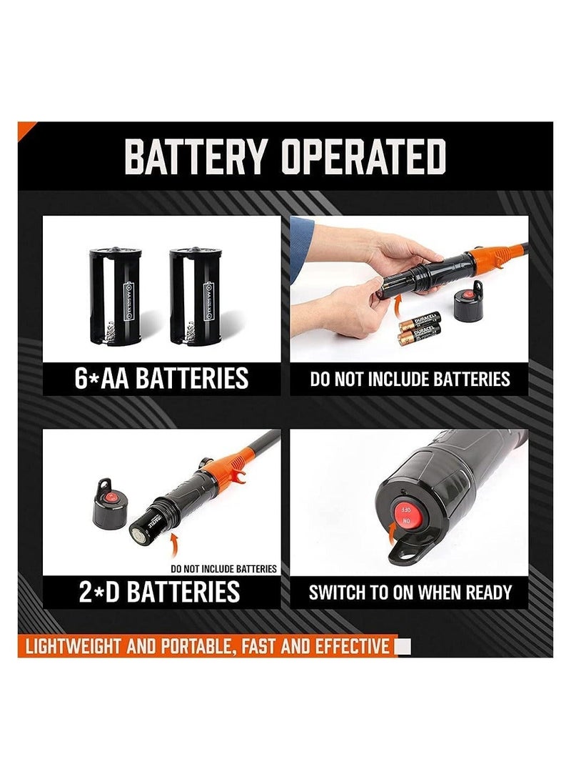 Portable Power Battery Pump 2.2GPM Water & Fuel Transfer Pump Battery Operated Liquid Transfer Pump for Gasoline Diesel Fuel - Image 3