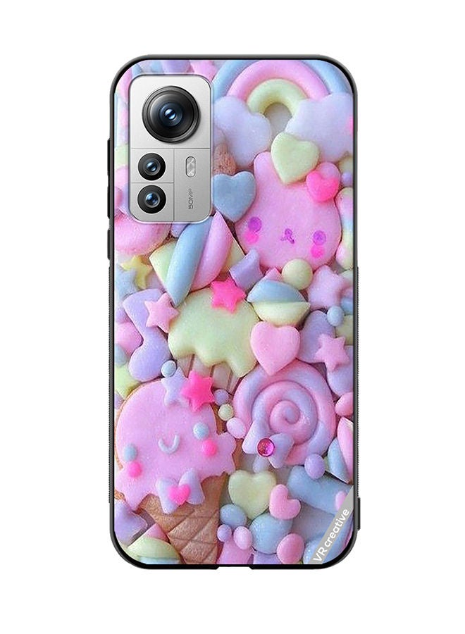 VR CREATIVE Protective Case Cover For Xiaomi 12X Kawai Decoden Design Multicolour - Image 1