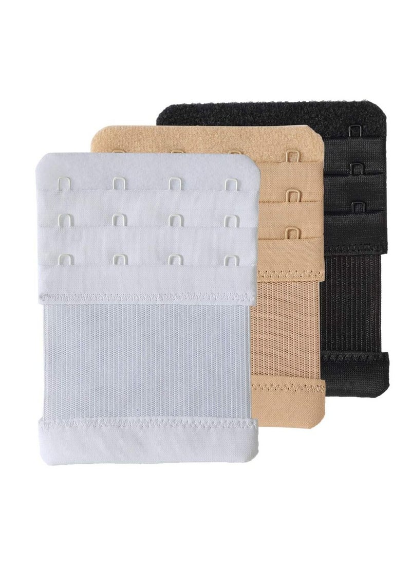 9-Piece Flexible Bra Extender Strap 2 3 4 Hooks Adjustable - Image 5