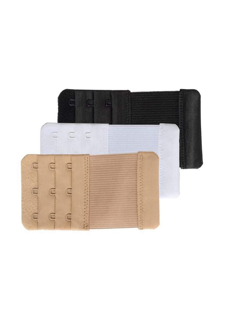 9-Piece Flexible Bra Extender Strap 2 3 4 Hooks Adjustable - Image 4