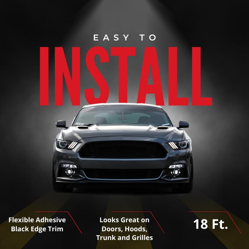 Cowles Cowles Custom - Premium Universal Body Molding for All Vehicle - Easy Install, Chrome Finish, 1/2" by 18 feet, UV Protected, Long Lasting Flexible PVC  - Image 2