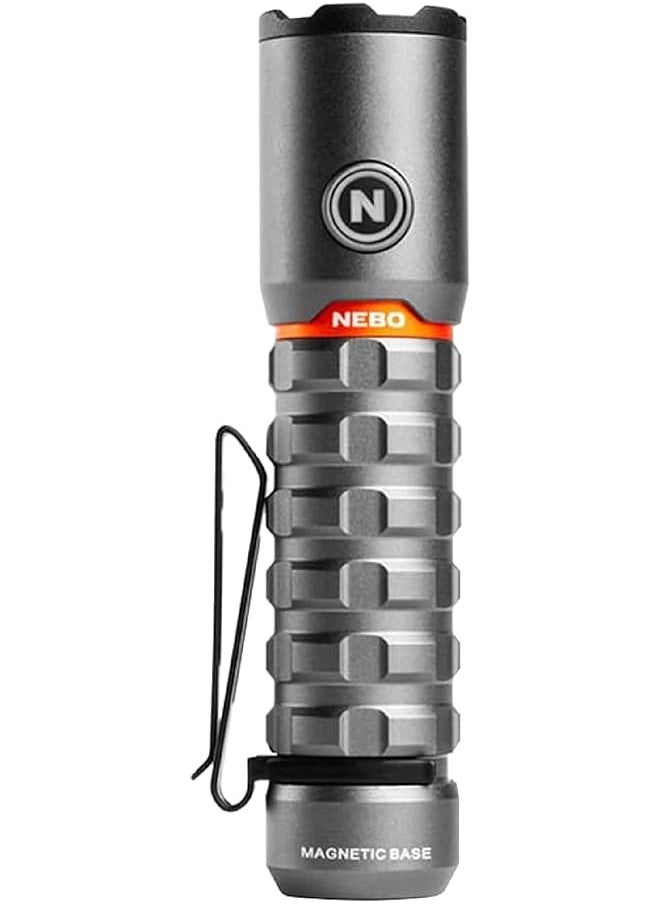 NEBO Nebo Torchy 2K | 2,000 Lumen Rechargeable Flashlight | 5 Lighting Modes With Magnetic Charging Dock, One Size 