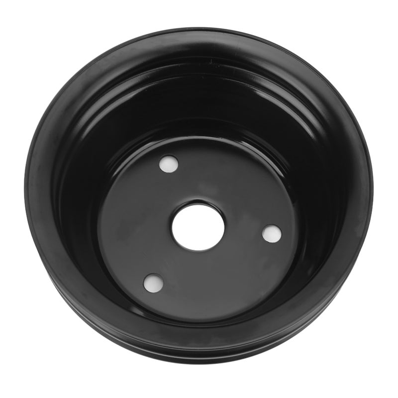 Crankshaft Pulley Double Groove V Belt Pulley Sheave Replacement for SMALL BLOCK V8 Engine Long Water Pump - Image 2