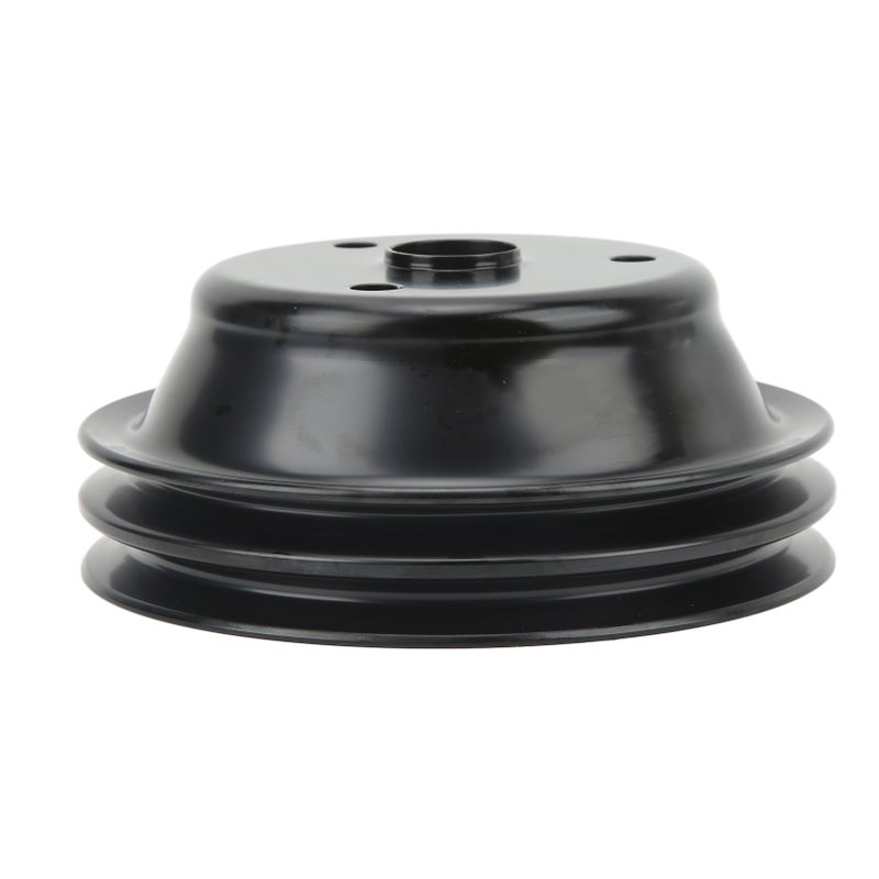 Crankshaft Pulley Double Groove V Belt Pulley Sheave Replacement for SMALL BLOCK V8 Engine Long Water Pump - Image 4
