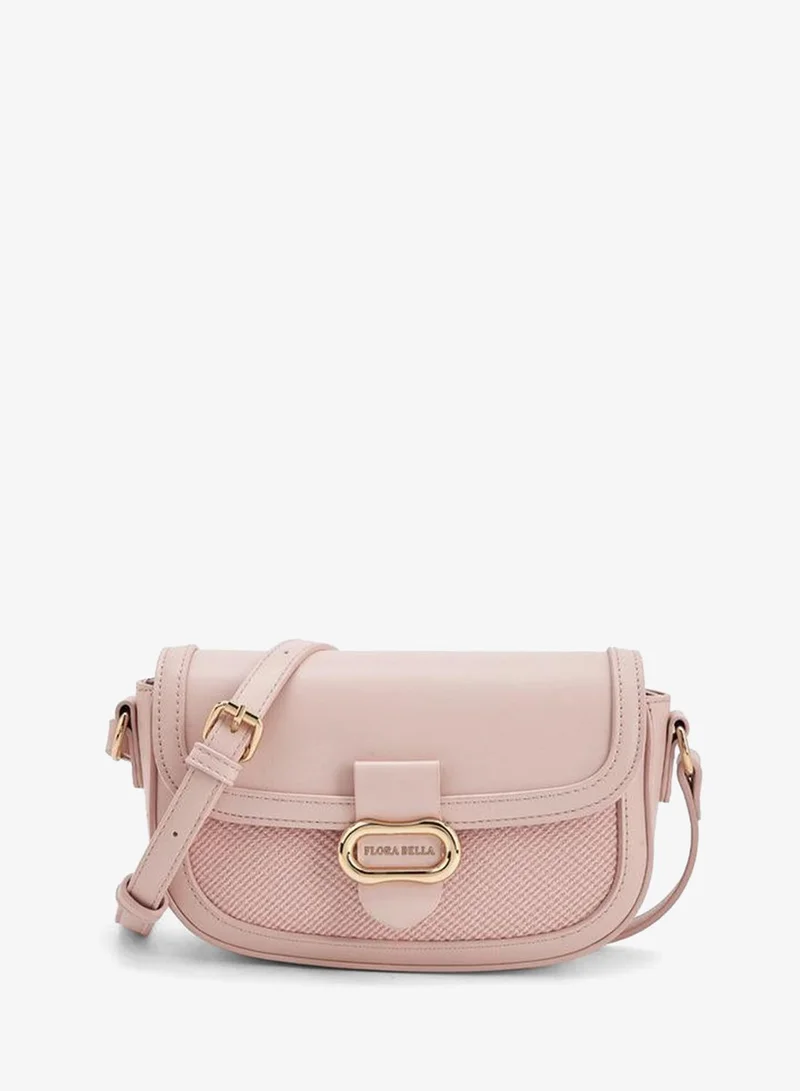 FLORA BELLA CROSSBODY BAG WITH ADJUSTABLE SHOULDER STRAP