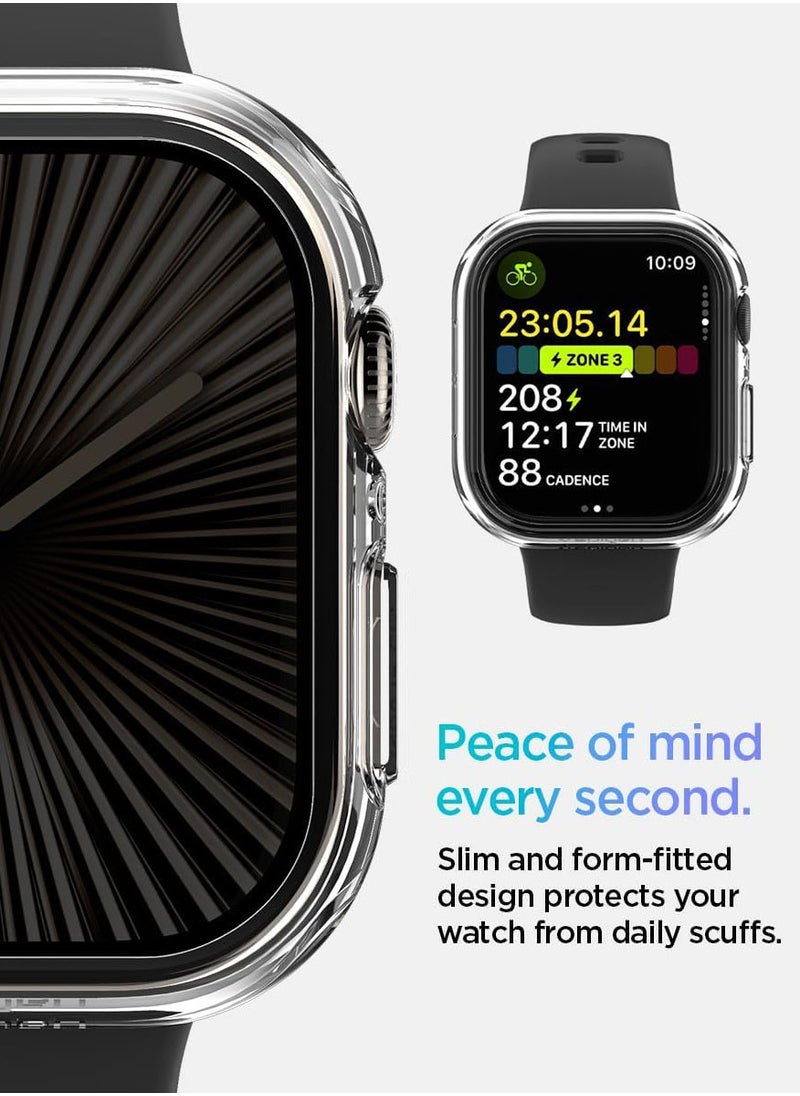 Spigen - غطاء ساعة أبل سيريس 10 (46 مم) رفيع (2024) - شفاف كريستالي - Image 1