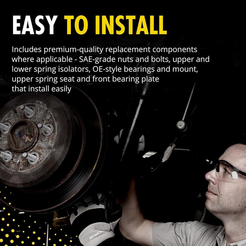 Monroe Shocks & Struts Strut-Mate 908907 Suspension Strut Mount - Image 5