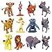 CNIUETYR Animal Doll Commemorative Set WarthogSpotted Hyena Toys Home Party Cake Animal Decoration PVC Model 20 inch12 Piece - Image 3