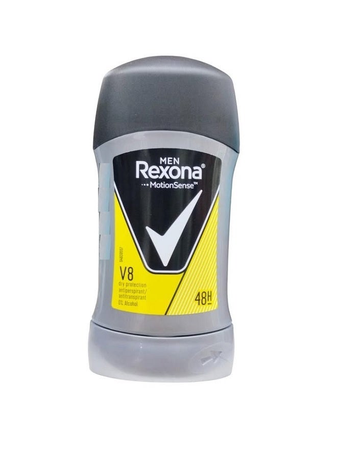 Rexona Deodorant Stick v8 dry protection men 50ml - Image 1
