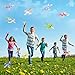 Diteryy 60 Pack Paper Airplanes for Kids Foam Plane Glider Planes Toys BulkAssorted ColorsEasy Throwing Paper Airplanes for Party Favors Birthday Classroom Valentines Easter Carnival Prizes Presents - Image 4