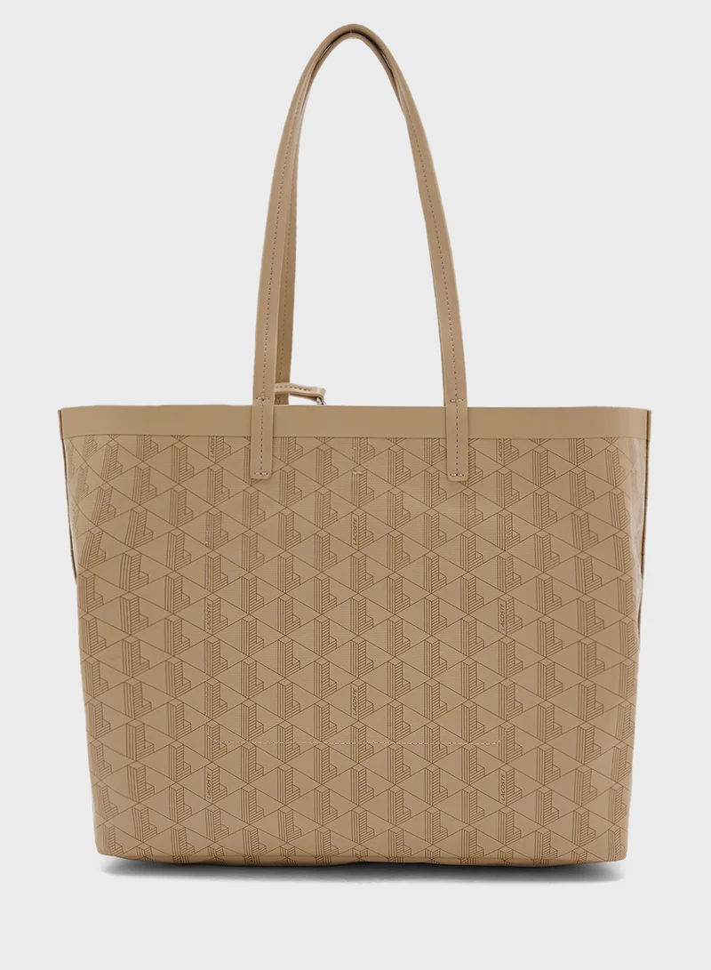 LACOSTE Essentials Top Handle Zip Over Tote