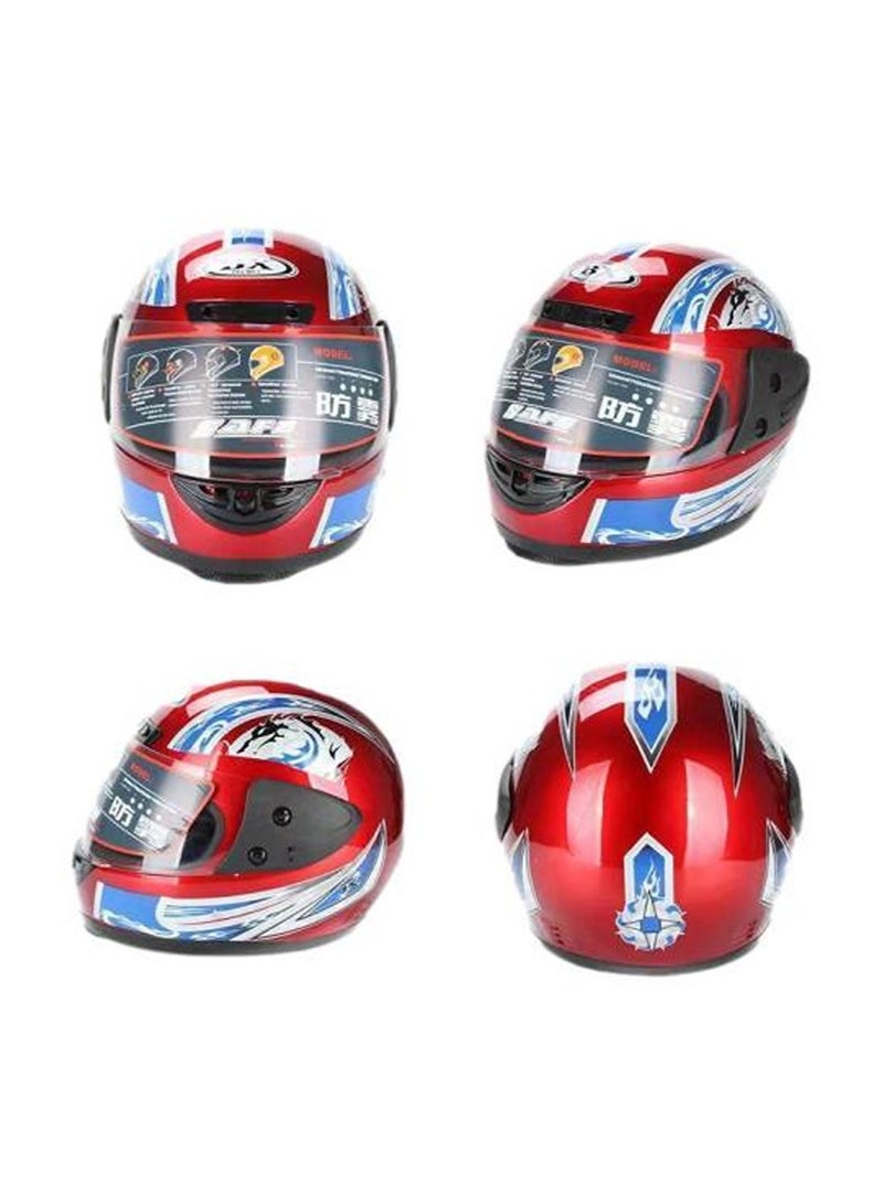 Generic Motorcycle Full Face Cover Helmet 