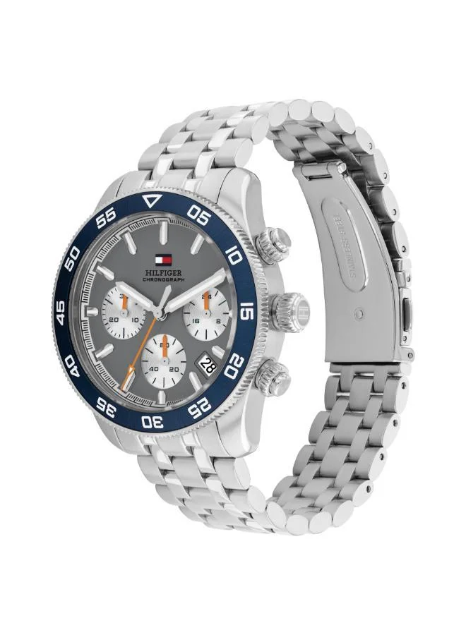Tommy Hilfiger  Stainless Steel Quartz Fashion Chrono Watch for Men | Best Price UAE