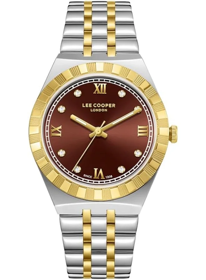 Lee Cooper LEE COOPER Women Analog Dark Brown Dial Watch - LC08059.240