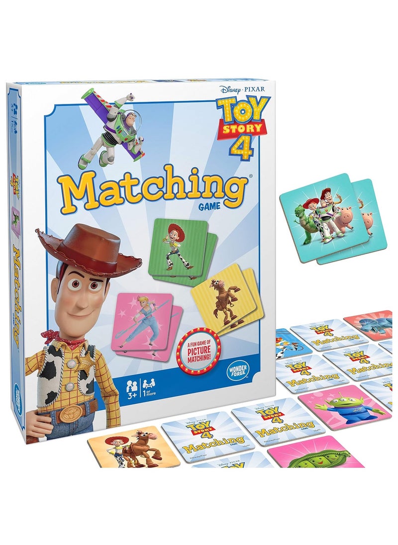 Wonder Forge Wonder Forge- Toy Story 4 -Matching Game and Brain-Boosting Puzzle for Ages 3-5 -Engaging Memory Activity Features All Your Favourite Characters  - Image 1