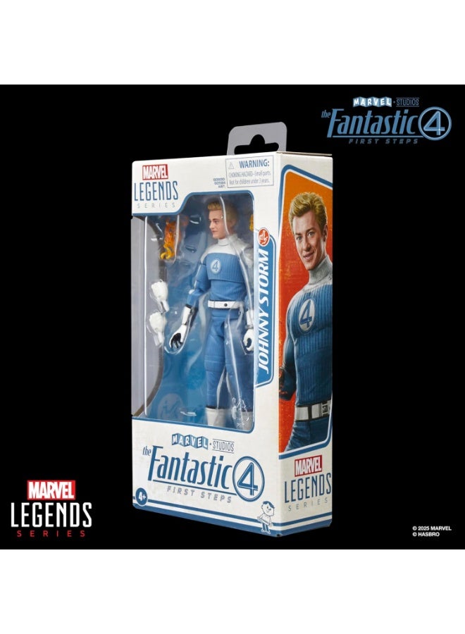 Marvel Legends F4 Legends Johnny Storm Figure 15-Cm G0800 - Image 1