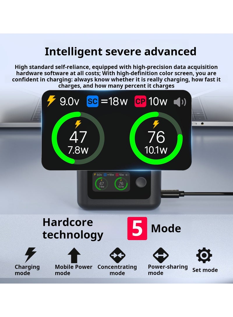 Battery Charger Set for Insta360 X5, Fast Battery Charger Hub for Insta360 X5, Simultaneous Charging of 2 Batteries, for Travel,Outdoor,Long-Distance Work  - Image 3