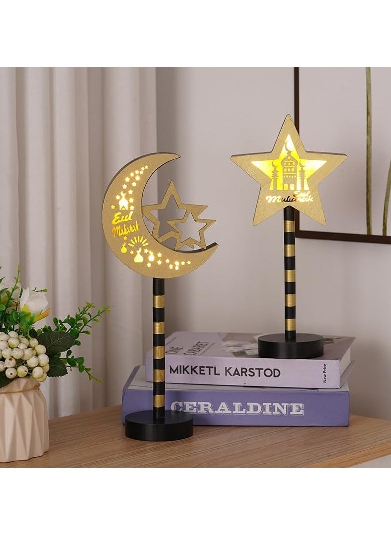 DubaiGallery EID Mubarak LED Candles Light Ramadan Decorations For Home Islamic Muslim Party Eid Decor Kareem Ramadan  - Image 3