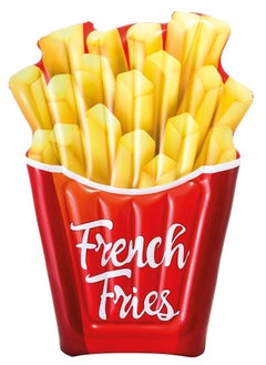 INTEX 58775-Inflatable Floating Pool French Fries Mattress 1.75mx1.32m/69"x52"  - Image 1