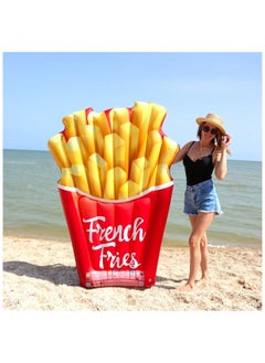 INTEX 58775-Inflatable Floating Pool French Fries Mattress 1.75mx1.32m/69"x52"  - Image 3