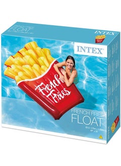 INTEX 58775-Inflatable Floating Pool French Fries Mattress 1.75mx1.32m/69"x52"  - Image 4