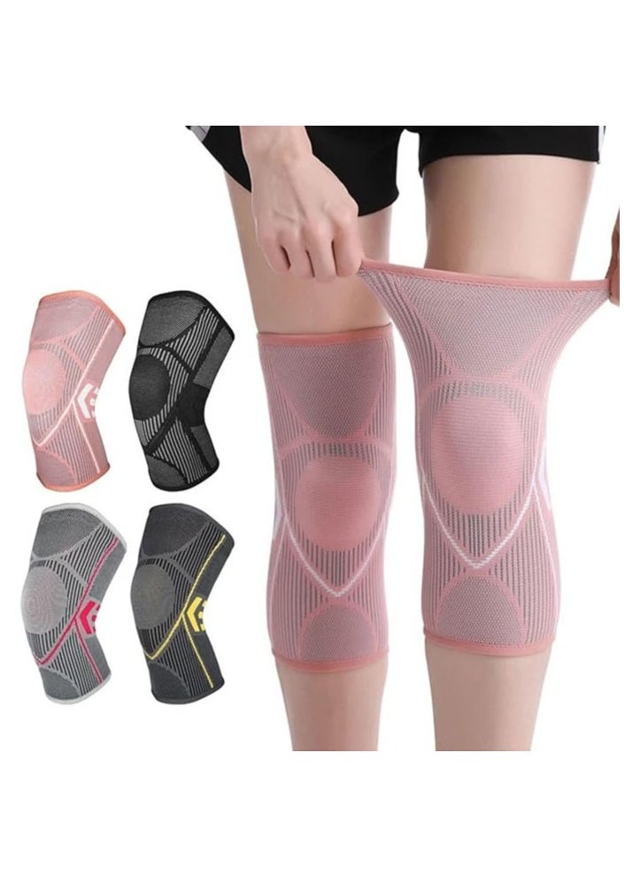 AOLIKES - 1Pcs Knee Brace Support For Arthritis Joint Nylon Sports Fitness Compression Sleeves Kneepads Cycling Running Protector - Image 1