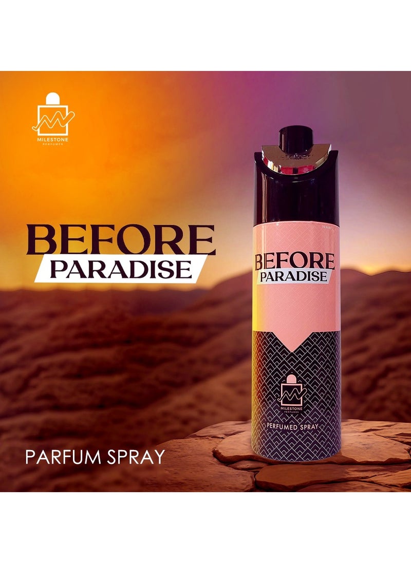 Milestone Before Paradise for Women Perfumed Spray 200ml  - Image 3