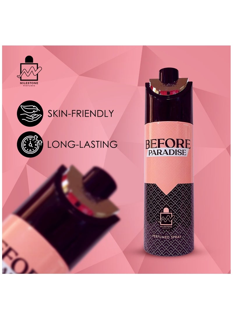 Milestone Before Paradise for Women Perfumed Spray 200ml  - Image 4