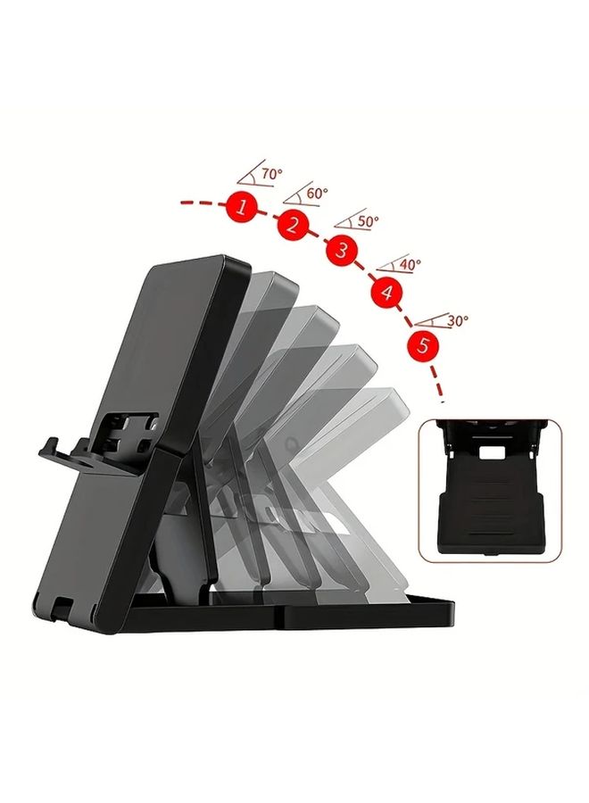 Blue Adjustable Portable Folding Display Stand for Nintendo Switch Lite and Switch OLED - Image 3