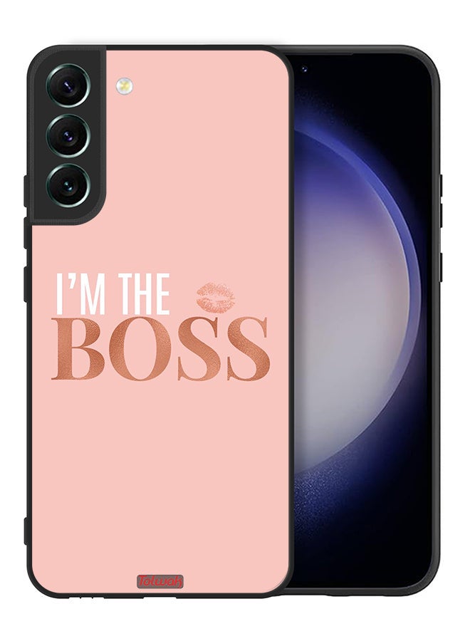 Tolwak Samsung Galaxy S22 5G Protective Case Cover I Am The Boss - Image 2