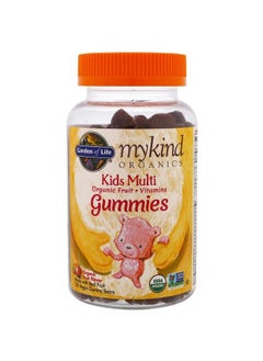 Garden Of Life Mykind Organics Kids Multi Gummies Fruit Flavor 120 Gummy Bears