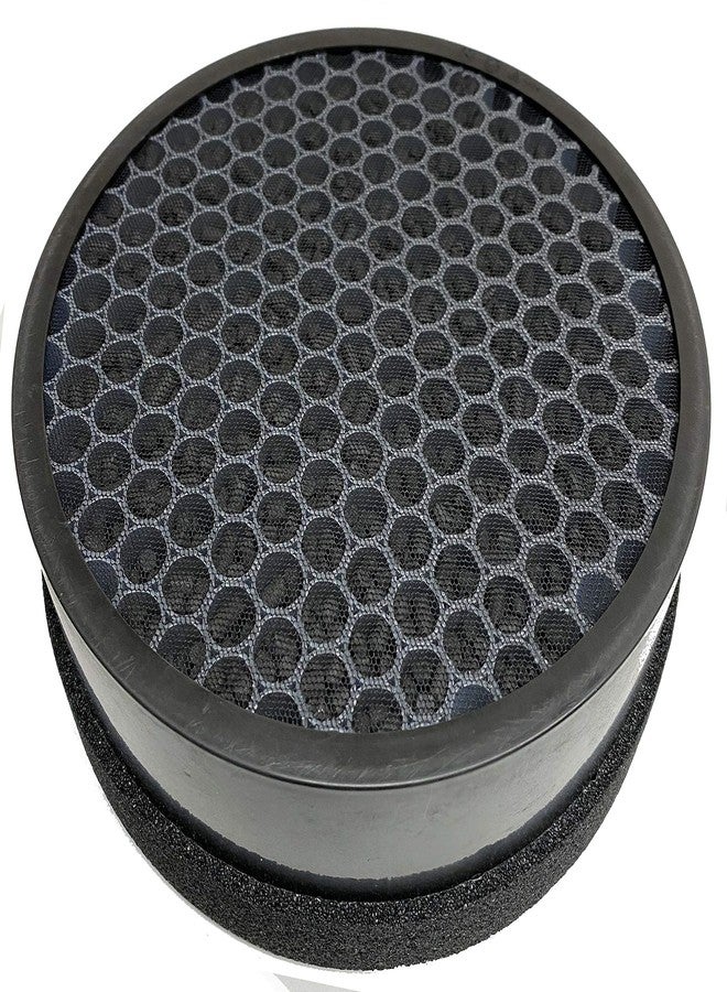 نيسبيرا فلتر هواء بديل من نيسبيرا ترو هيبا H13 متوافق مع جهاز تنقية الهواء المدمج من هوم لابس HME020248N المزود بإضاءة ليلية، مناسب للمكاتب وغرف النوم، وحدتان - Image 2