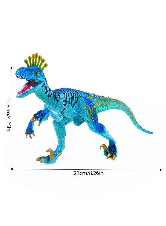 Sienon Dinosaur Figure Toys Triassic Jurassic Dinosaur Toy 7 Inch Educational Realistic Eoraptor Dinosaur Model Plastic Handpainted Dinosaur Figurine Toy For Dinosaur Party Cake Topper Decoration - Image 5