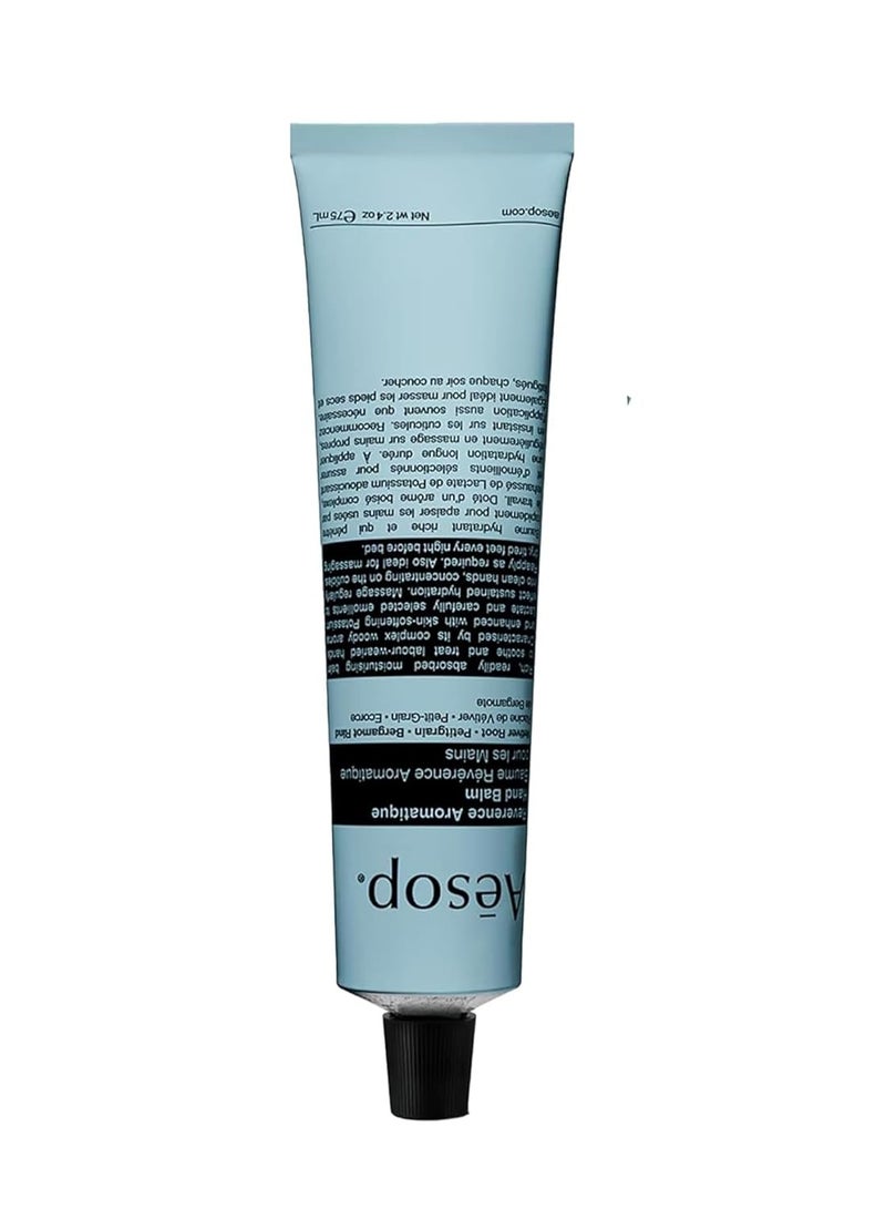 أيسوب بلسم اليدين من أيسوب ريفرانس أروماتيك | بلسم غني يلطّف البشرة ويضمن ترطيبًا مستدامًا بمكونات مرطبة | خالٍ من البارابين + لا يتم اختباره على الحيوانات | 70 غرام - Image 1