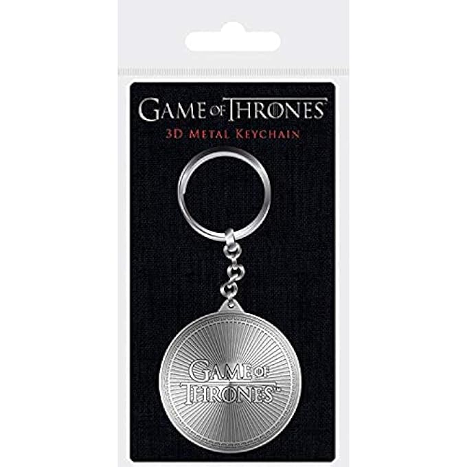 Game Of Thrones - LOGO (METAL KEYCHAIN) - Image 1