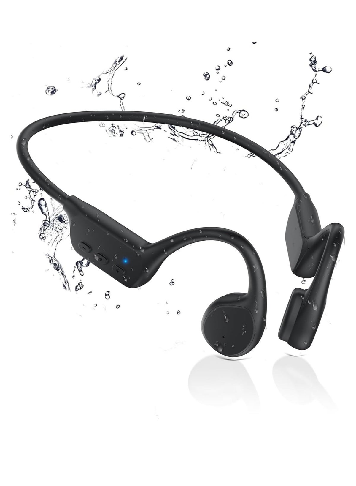 yalilai Yalilai Bone Conduction Sport Headphones Wireless Swimming Headset With Mic IPX8 Waterproof Earphones For Workouts Running Climbing Working Z94D1E4BD572C0671AC33Z