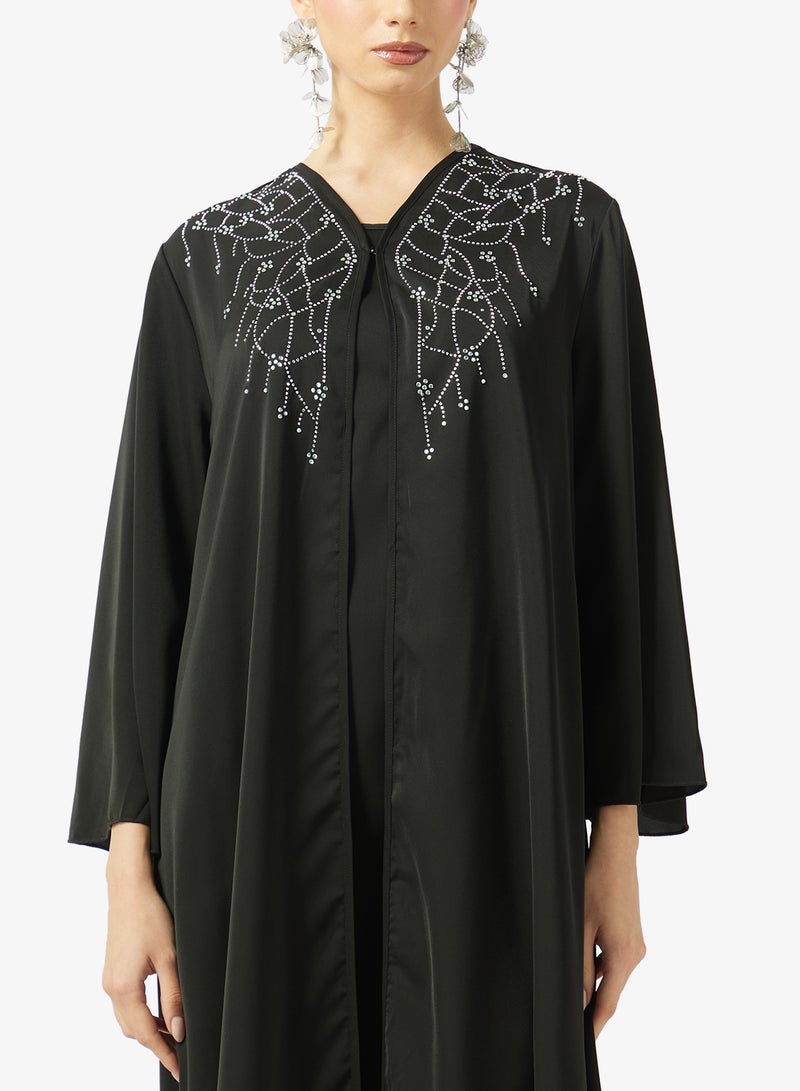 Khizana Embroidered Jalabiya - Image 3