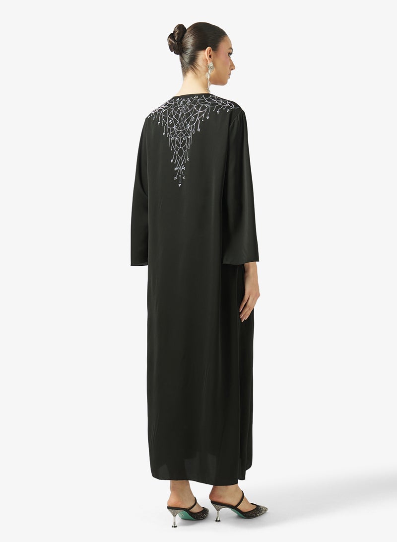 Khizana Embroidered Jalabiya - Image 2