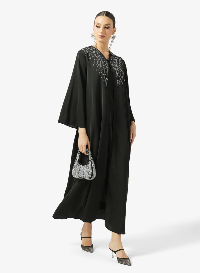 Khizana Embroidered Jalabiya - Image 4