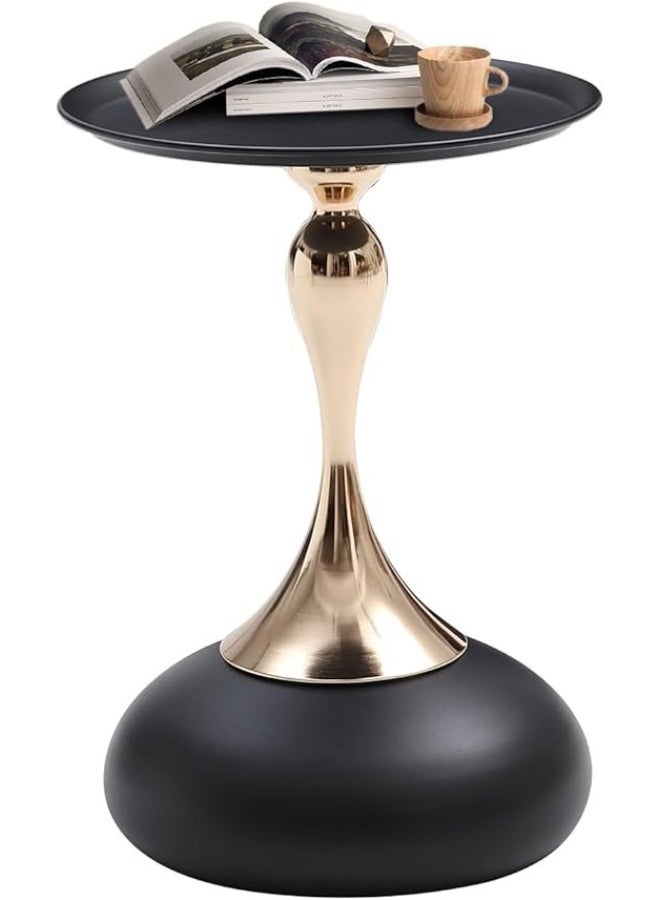 Furniture, Table and Desk, Side Table - Nesting, 38 x 54 x 38 cm, Black, Black Gold - Image 4