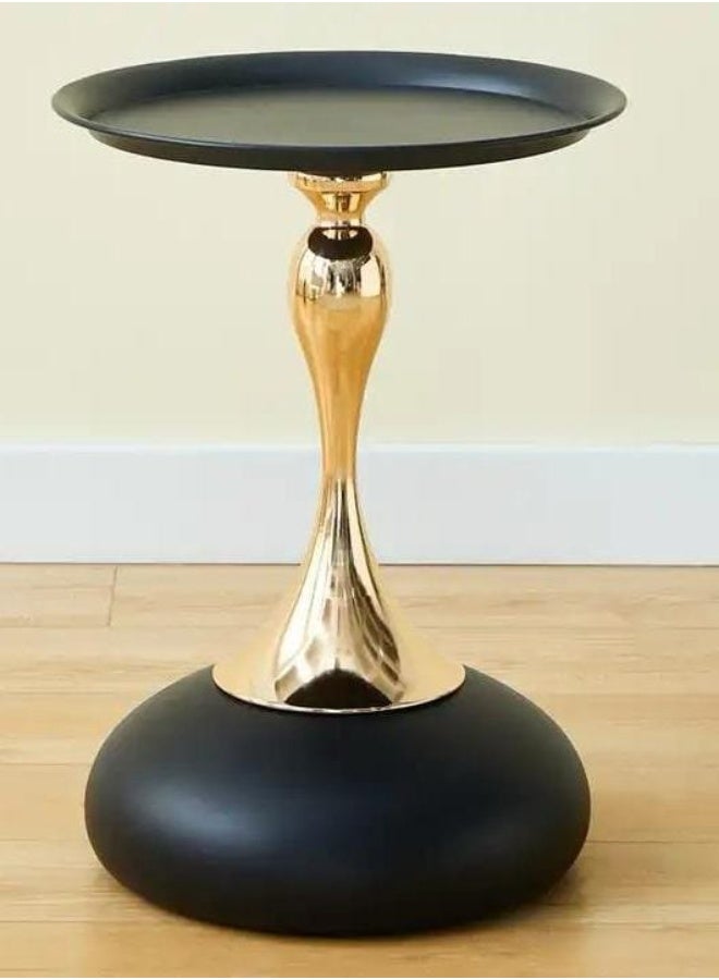 Furniture, Table and Desk, Side Table - Nesting, 38 x 54 x 38 cm, Black, Black Gold - Image 2