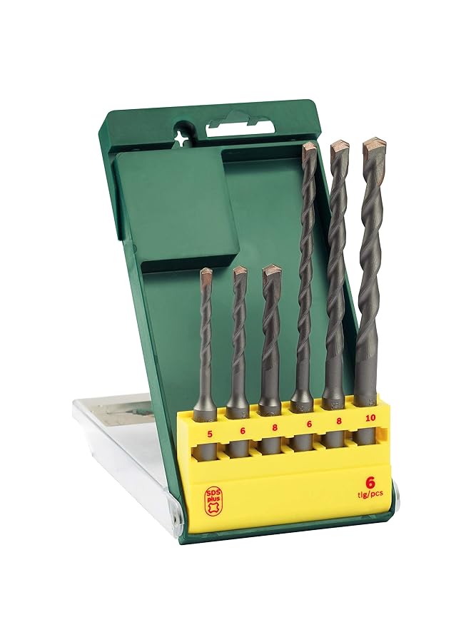 BOSCH Home And Garden 2607019447 Sds Plus Hammer Drill Bit Set Grey  - Image 1